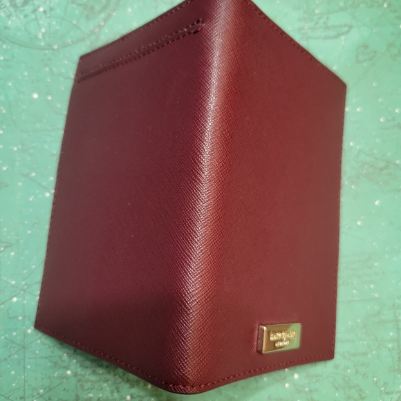 Kate Spade New York Cameron Street Travel Passport Holder In Sienna OS - Picture 2 of 3